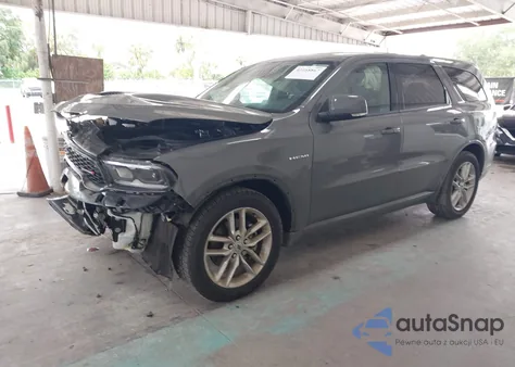 2021 Dodge Durango R/T Rwd from USA, damaged, VIN 1C4SDHCT4MC604379